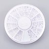 Semicircle Resin Pearl Nail Art Decorations MRMJ-L004-05B-1