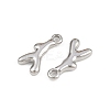 304 Stainless Steel Pendants STAS-L303-26P-01-2