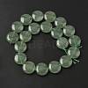 Natural Green Aventurine Beads Strands G375-27-4