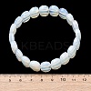Opalite Faceted Beaded Stretch Bracelets for Women BJEW-K251-07Q-5