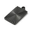 Ion Plating(IP) 304 Stainless Steel Pendants STAS-D025-06B-02-2
