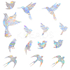 PVC Waterproof Shopwindow Decorative Sticker DIY-WH20007-17N-1