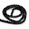Transparent Glass Bead Strands GLAA-G013-4mm-71-2