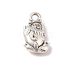 Tibetan Style Alloy Charms TIBE-Q090-07AS-1