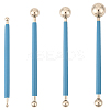 4Pcs Plastic Double Heads Modeling Clay Sculpting Tools Set TOOL-SP0001-08-1