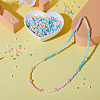100g 10 Colors 6/0 Opaque Glass Seed Beads SEED-TA0001-05C-7