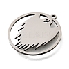 201 Stainless Steel Pendants STAS-S176-12P-2