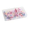 120Pcs 11 Colors Transparent Spray Paint Glass Beads GLAA-FS0002-12A-6