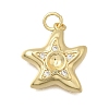 Brass Micro Pave Cubic Zirconia Pendants KK-D431-021B-01G-1