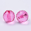 Transparent Acrylic Beads TACR-Q254-10mm-V08-3