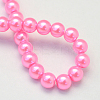 Baking Painted Glass Pearl Bead Strands HY-Q003-3mm-68-4