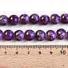 Baking Paint Glass Beads Strands DGLA-N008-10mm-03-5