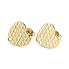 Ion Plating(IP) 304 Stainless Steel Stud Earring Findings STAS-I183-04B-G-2
