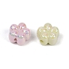 UV Plating Opaque Acrylic Beads MACR-L007-06A-2