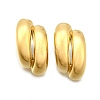 Ion Plating(IP) 304 Stainless Steel Stud Earrings LS-EJEW-G395-01G-2