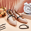 4 Sets Imitation Leather Women's Adjustable Detachable Anti-Loose Shoe Straps for High Heels AJEW-OC0013-18-5