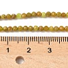 Natural Yellow Green Opal Beads Strands G-D306-A06-2mm-5