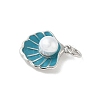 Brass Enamel Pendants KK-B148-03P-02-2