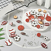 DIY Sport Theme Earring Making Kit DIY-TA0006-10-7