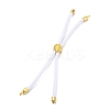 Nylon Cords Bracelet Makings Fit for Connector Charms LS-AJEW-P116-01G-09-2