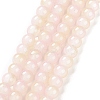 Baking Paint Glass Beads Strands DGLA-R053-01C-1