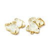 Transparent Resin Crystal Rhinestone Pendants LS-KK-H438-04G-05-3