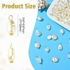 65Pcs 13 Styles ABS Plastic Imitation Pearl Pendants PALLOY-CJ00169-2