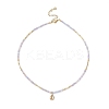Summer Beach 304 Stainless Steel Pendant Necklaces for Women NJEW-JN05241-03-4