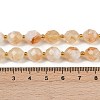 Natural Citrine(Heated) Beads Strands G-N342-149I-22-5