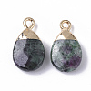 Natural Ruby in Zoisite Pendants X-G-S359-017A-2