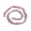 Natural Kunzite Beads Strands G-D0002-D68-2