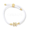Adjustable Nylon Cord Bracelets BJEW-C096-01G-14-4