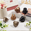 Plastic Round Curtain Rod Finials FIND-GF0002-89-5