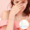 10Pcs 10 Colors Braided Cotton Cord Bracelet Making MAK-UN0001-66-5