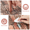 XPE Foam 3D Anticollision Wall Stickers Brick Pattern Stickers DIY-WH0591-086B-5