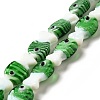 Handmade Lampwork Beads Strands LAMP-G154-07H-1