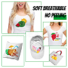 PET Heat Transfer Film Logo Stickers Set DIY-WH0230-037-6