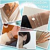 600Pcs 6 Styles 304 Stainless Steel Open Jump Rings STAS-SP0001-69-6