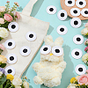 20Pcs Eyes Polyester Embroidery Iron on/Sew on Patches DIY-PH0036-61B-02-4