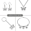 100Pcs 10 Styles Tibetan Style Zinc Alloy Pendants TIBEP-CJ0002-91-6