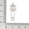 Brass Micro Pave Cubic Zirconia Pendants KK-H527-30P-3