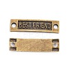 Tibetan Style Links connectors for Friendship TIBE-4270-AB-FF-2