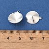 Ion Plating(IP) 304 Stainless Steel Pendant Pointed Back Rhinestone Settings STAS-U025-05B-S-3