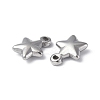 Non-Tarnish 304 Stainless Steel Charms X-STAS-C066-19P-2