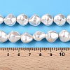 Transparent Spray Painted Glass Beads Strands GLAA-N001-31-5