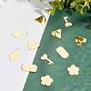 304 Stainless Steel Pendants STAS-SC0001-78G-2