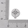 Non-Tarnish 304 Stainless Steel Pendants STAS-B062-12P-3