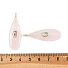 Natural Mixed Gemstone Pendants G-D357-03-4