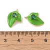 Brass Enamel Pendants KK-S368-06G-3