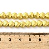 Electroplate Glass Beads Strands EGLA-H109-12H-01-4